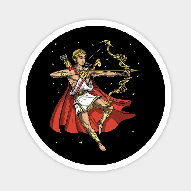 Greek God Apollo Magnet by underheaven